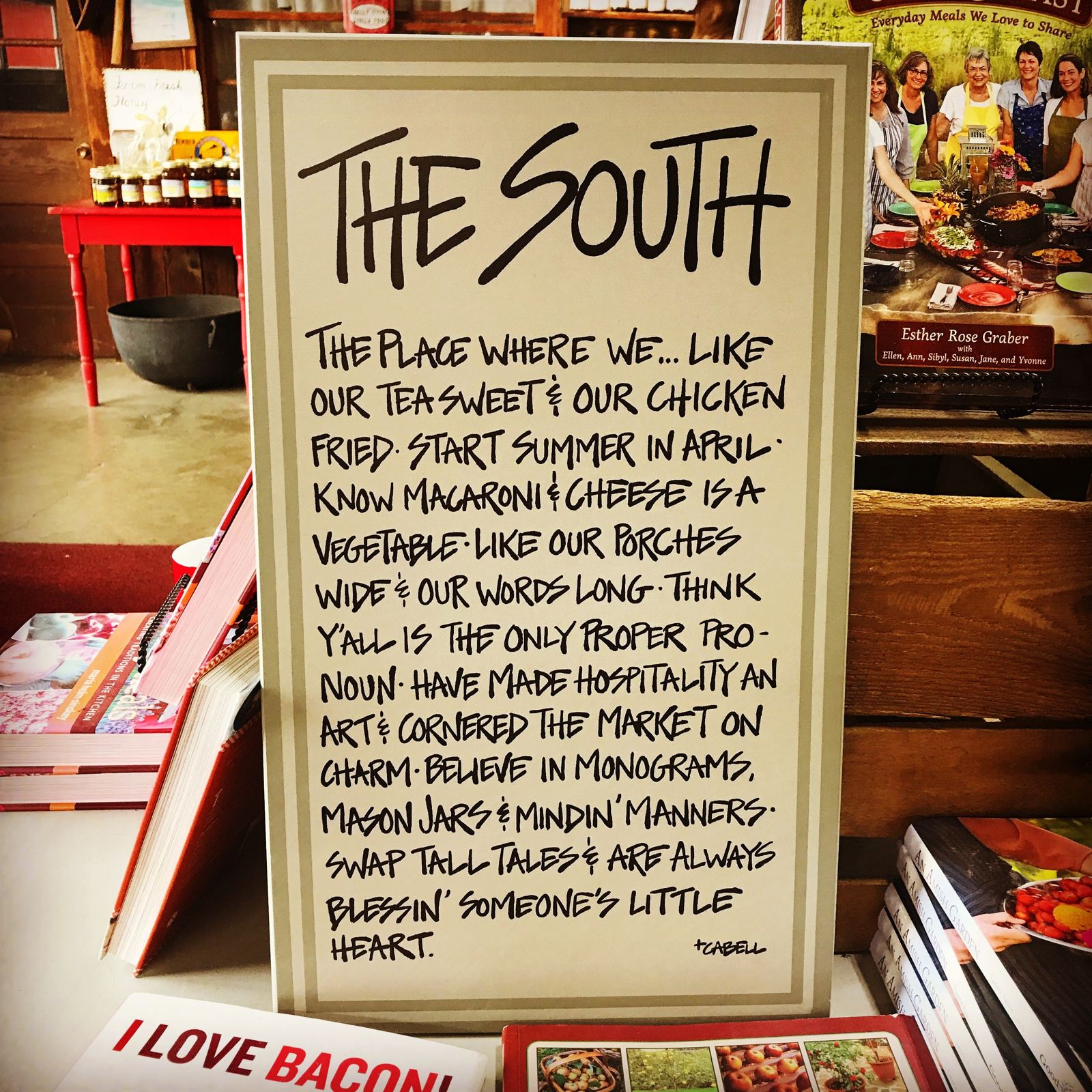 The South Explanation Poster