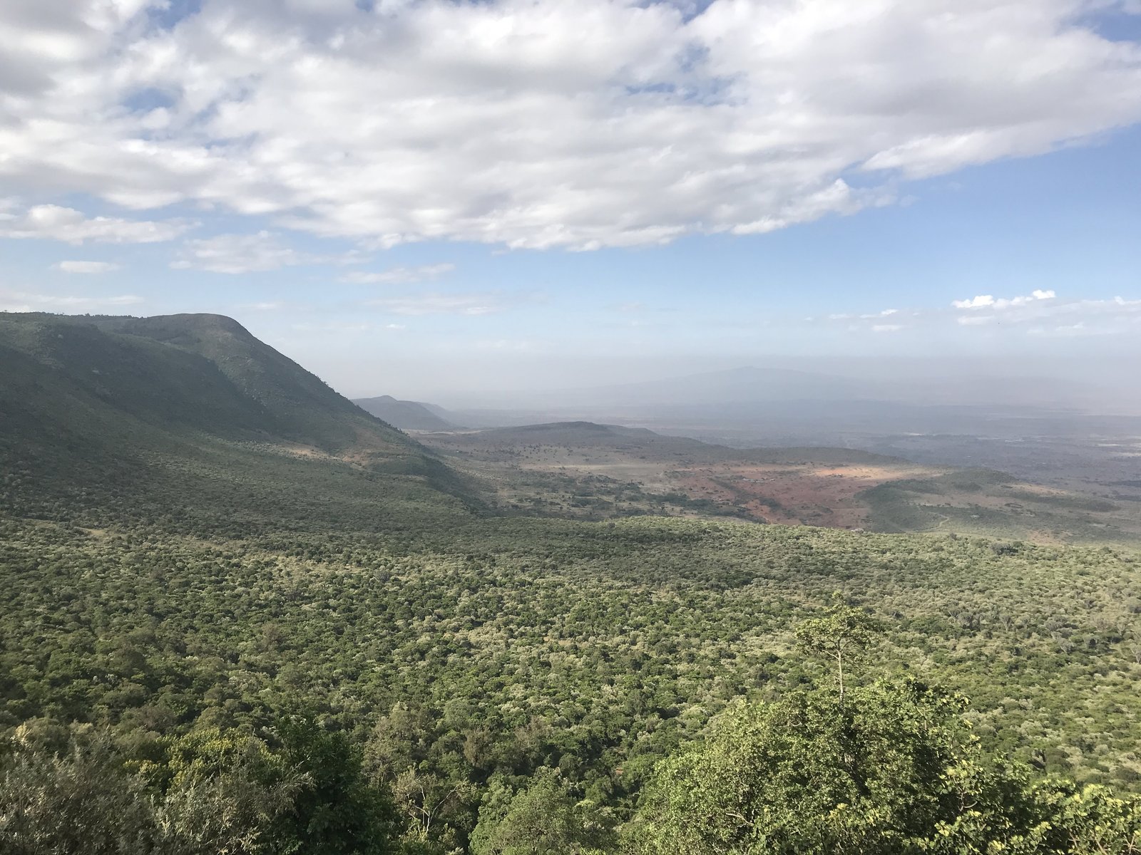The Great Rift Valley on the road to Lake Naivasha