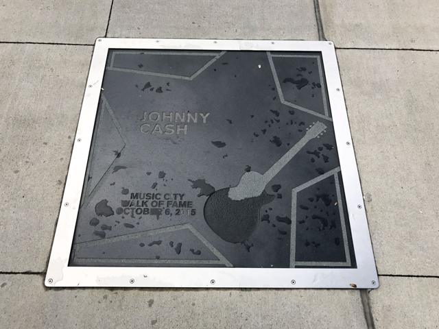 Johnny Cash Country Music Walk of Fame