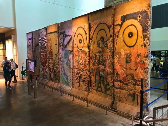 Berlin Wall at the Newseum - Washington DC